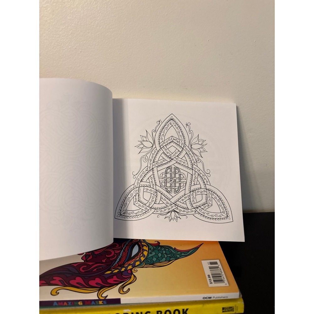 Adult Coloring Book Set - Picture 5 of 7